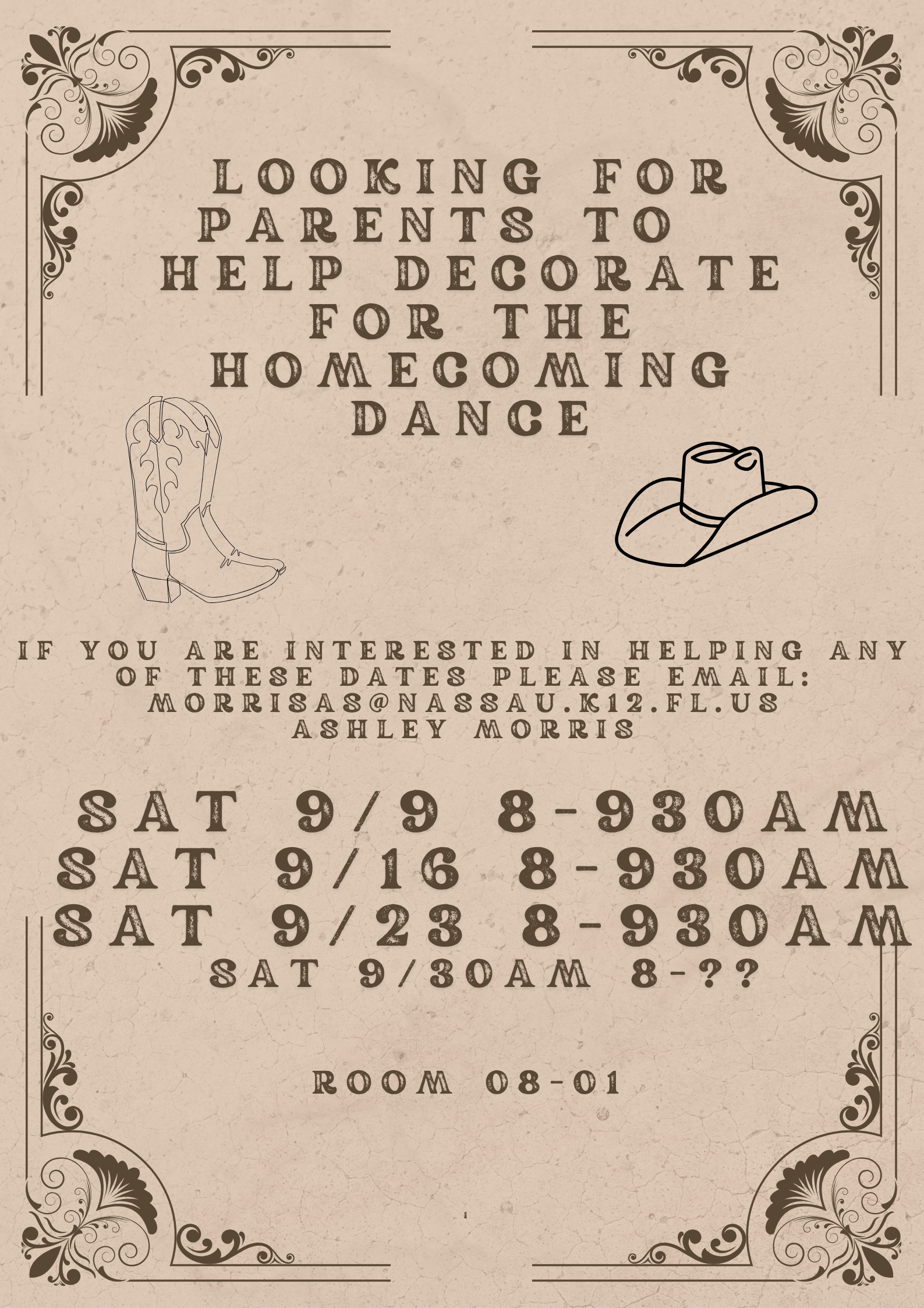  Come Decorate with Us!